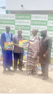 ChildFund donates learning materials to MoBSE worth over D31M