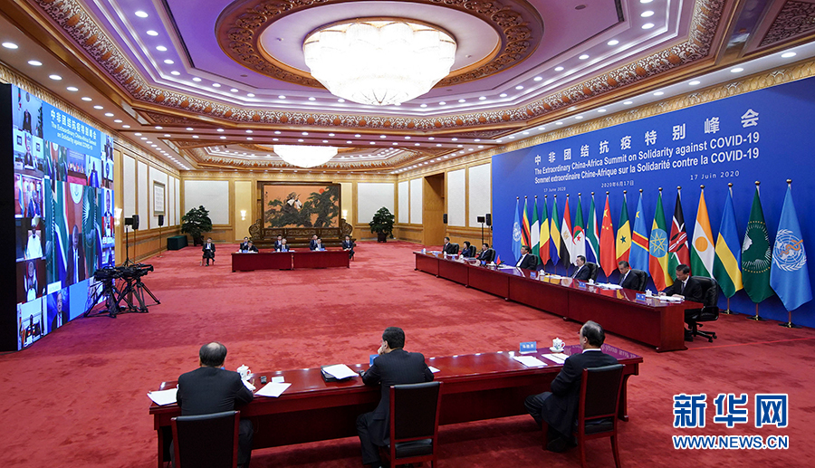 China hails solidarity with Africa in fighting COVID-19, upholding multilateralism