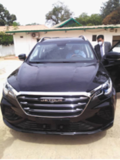 Chinese Embassy boosts Defence Ministry with vehicle