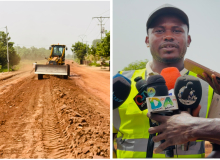 Decades of waiting end as work begins on 20.5km Choya-Dankunku Road