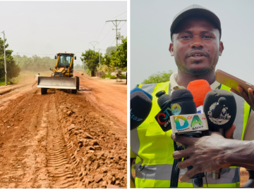 Decades of waiting end as work begins on 20.5km Choya-Dankunku Road