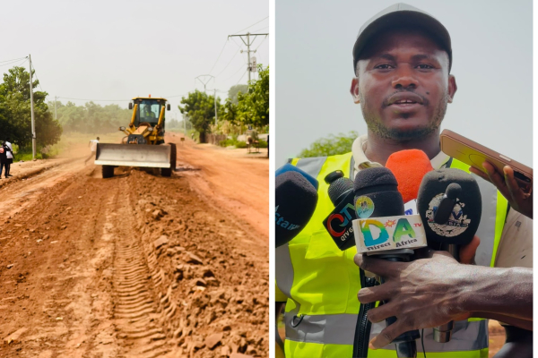 Decades of waiting end as work begins on 20.5km Choya-Dankunku Road
