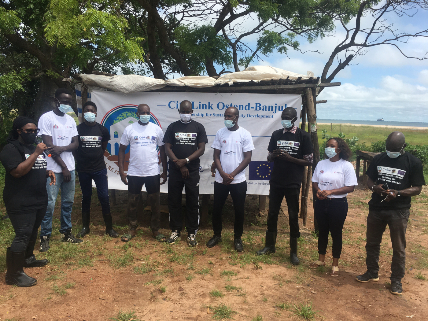 Future Proof Banjul plants 5000 mangroves on Banjul beach