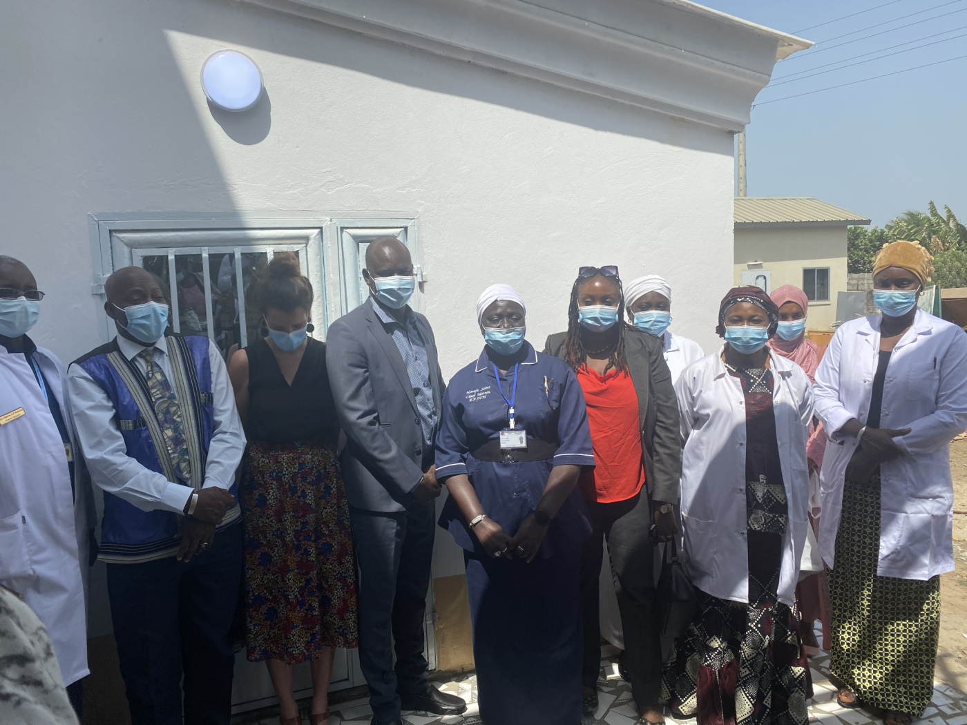 City Link Ostend-Banjul hands over treatment facility worth D2.4M to EFSTH