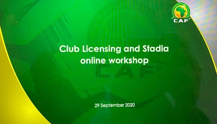 GFF takes part in CAF Club Licensing and Stadia Online Workshop
