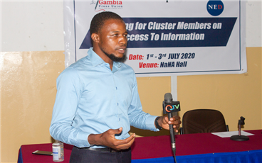 Cluster Members Trained on Access to Information