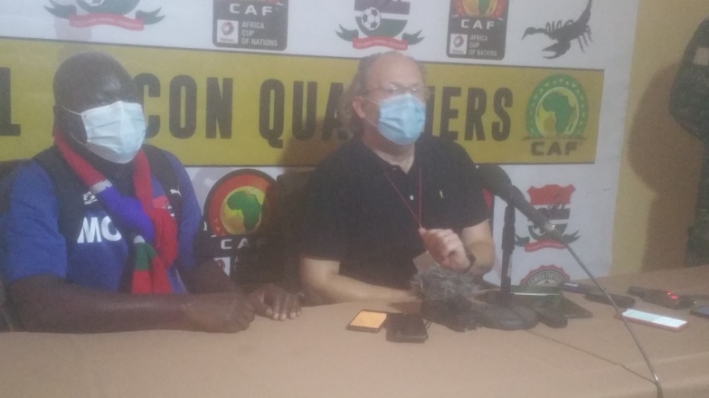 Coach Saintfiet expresses happiness after victory over Gabon in Banjul