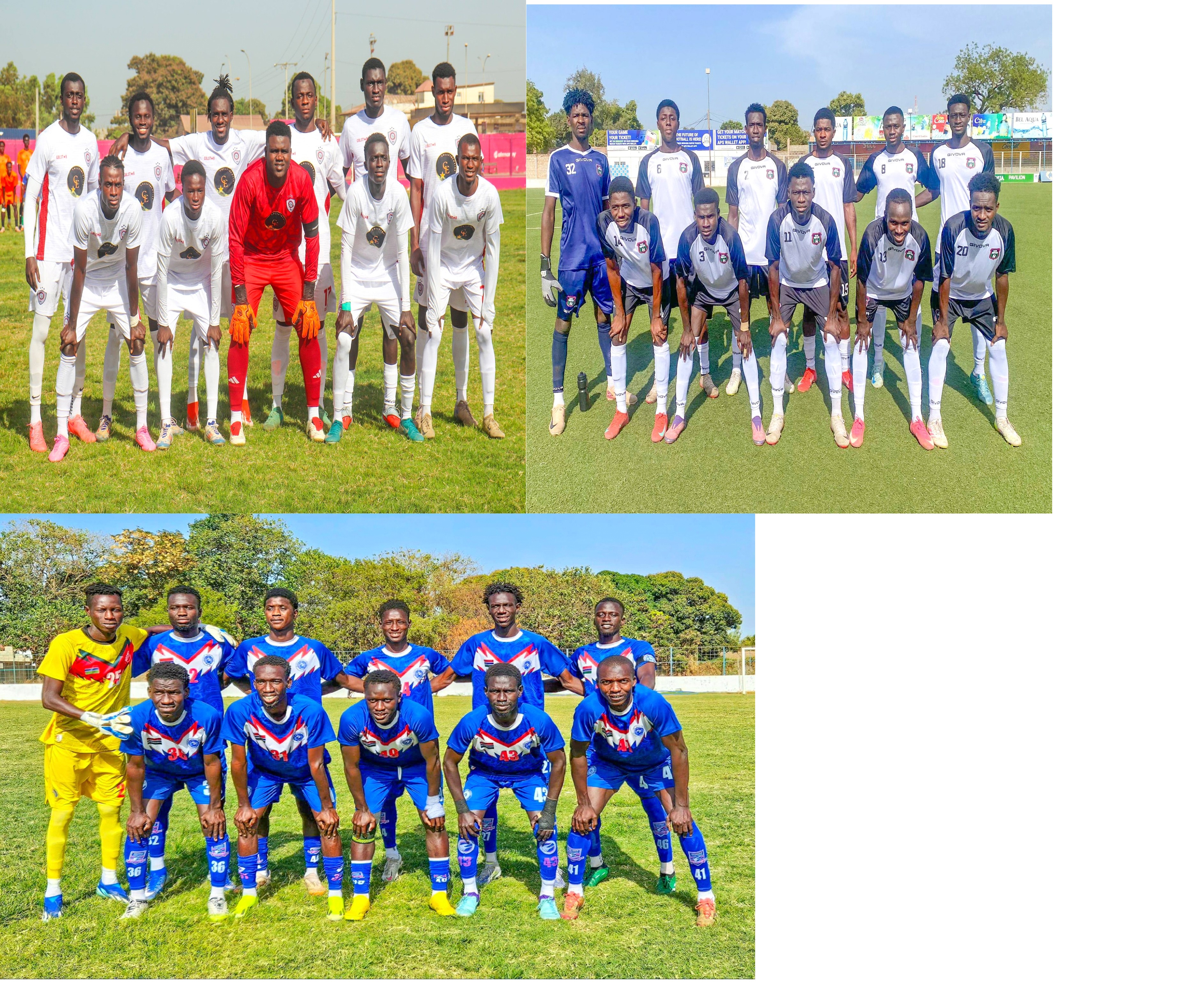 2nd Tier: Colley Stars, Elite Utd, Menmar Banjul Utd clasp comprehensive triumphs 