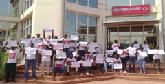 Comium staff pleads   with gov’t for support amid suspension
