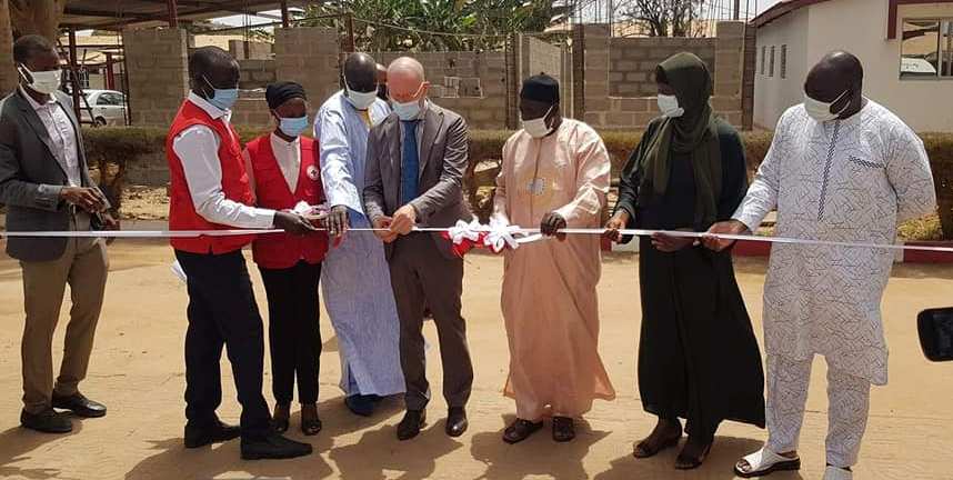 EU Ambassador hands over new ambulances, pickups to Gambia Red Cross
