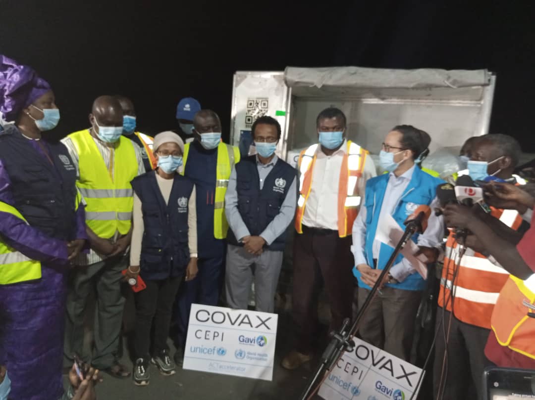 High risk group to be prioritised as Gambia receives 36,000 doses of COVAX Vaccines