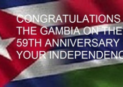 Cuba congratulates Gambia 