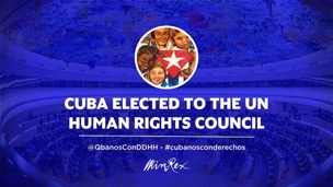 Cuba elected member of UN Human Rights Council