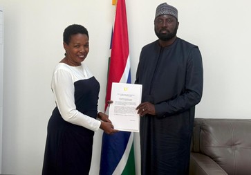Cuban Ambassador presents credentials to Gambia’s foreign minister