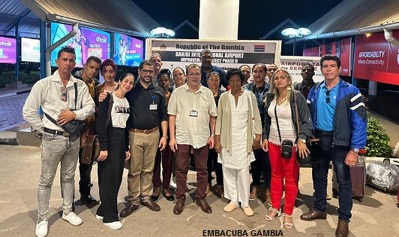 Another batch of Cuban health professionals arrives in Gambia