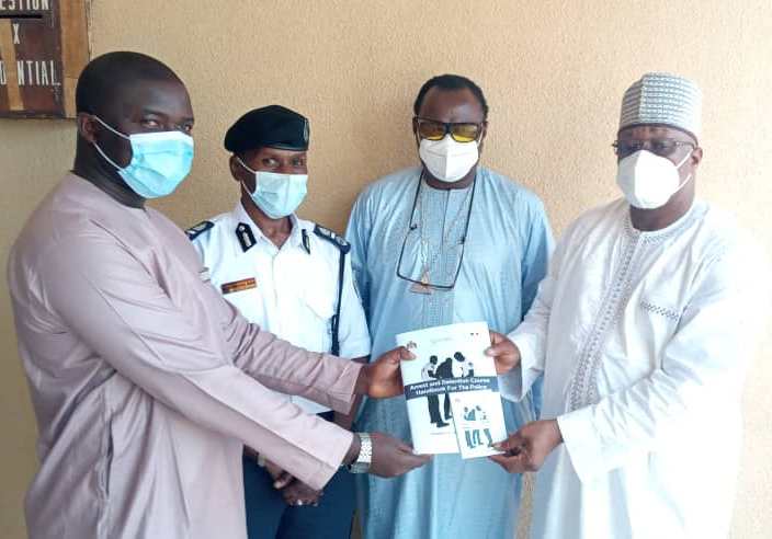DCAF presents Arrest and Detention manuals to GPF