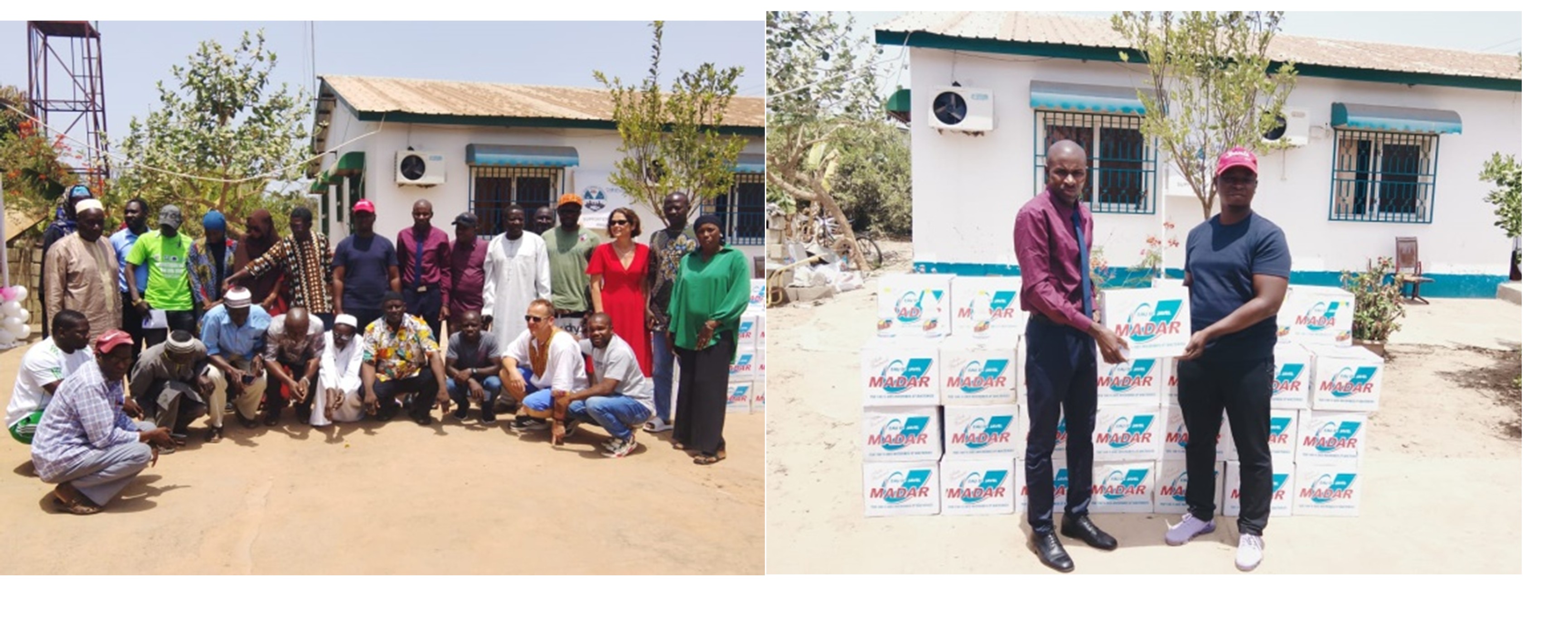 DDYF provides assorted materials worth over D865,000 to caregivers