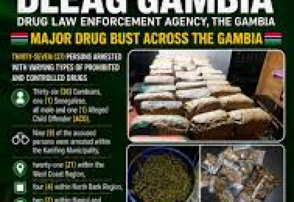Senegalese national reportedly dies after fall in DLEAG raid