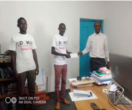 COVID19: DOKU Group Supports Honorable Alieu K. Darboe Foundation to Support Residents