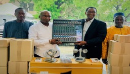 DWR, Community Radios receive Agro-met, equipment worth over D5M