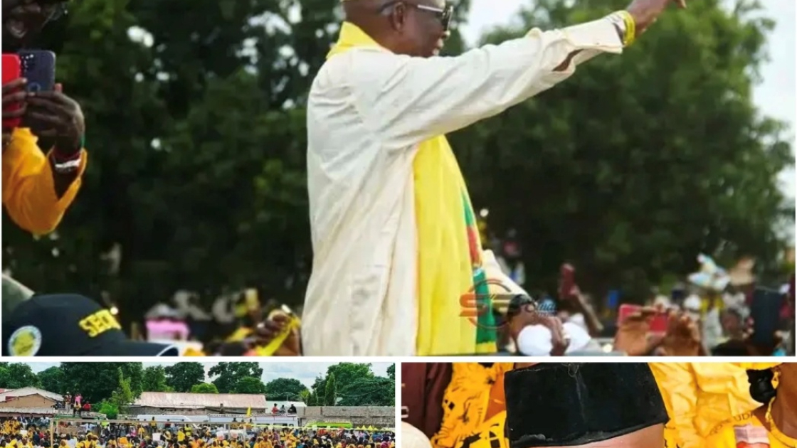 Darboe turns 30-year history into call for change, unity