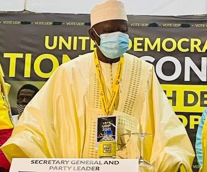 UDP re-elects Darboe as party leader, endorsed his bid for 2021 presidency