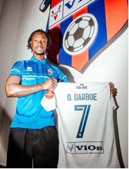 Ex-Gunjur Utd prolific striker Dawda Darboe joins FC Vion in Slovakia