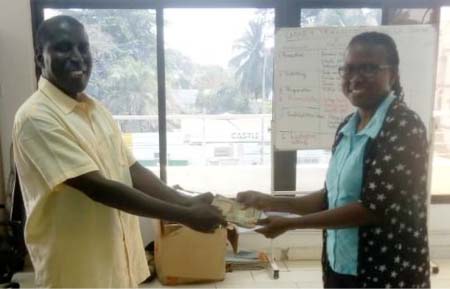 The Point awards Dawda Faye as best reporter of the month
