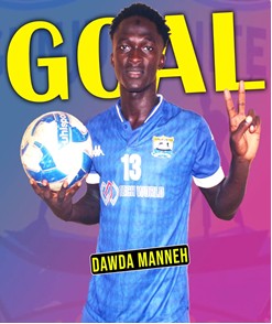 Dawda Manneh stimulates Gunjur Utd to vital win over Elite Utd in 2nd Division