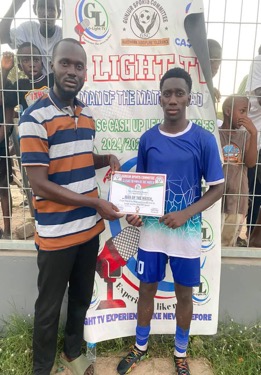 Gunjur nawettan: Wing wizard Dawda Sowe bags Man of Match Award