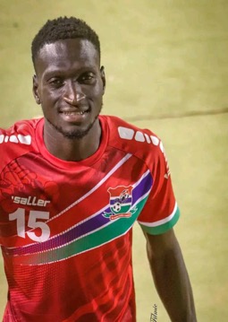 Saikou Barrow joins Gambia local based team training
