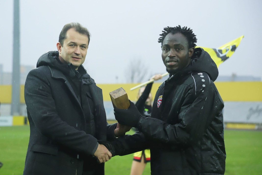 Scorpions Dembo Darboe wins Golden Boot Award in Belarus