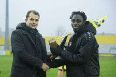 Scorpions Dembo Darboe wins Golden Boot Award in Belarus