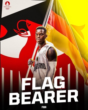 Germany chooses German-Gambia basketball player as Paris Olympics flag-bearer