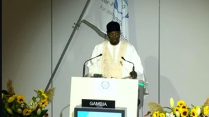 Deputy Speaker Njie addresses 149th Inter-Parliamentary Union