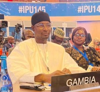 Deputy Speaker Njie addresses 147th Inter-Parliamentary Union
