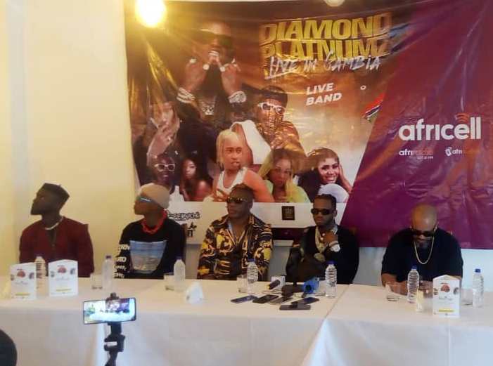 Diamond Platinumz says his doors are open to Gambians artists