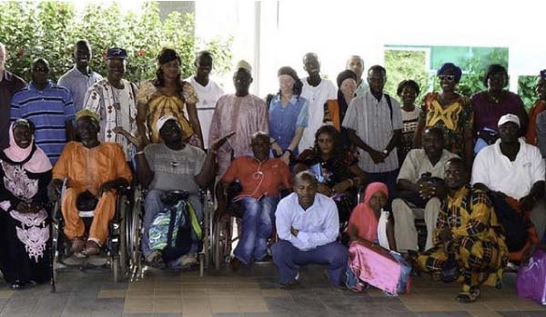 UK organisation donates D30,000 to Gambia PWD federation