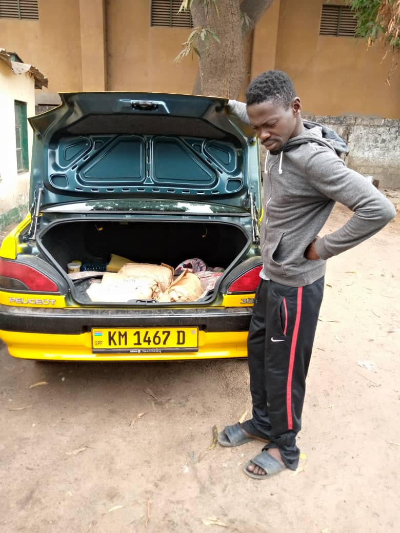 Taxi driver, 36 others arrested with suspected cannabis