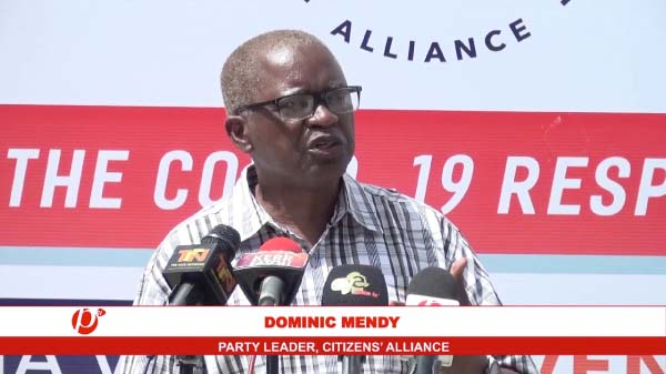 Covid-19 epidemic: Citizens Alliance launches crisis relief fund