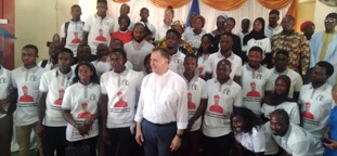 Don Bosco Catholic successor visits Gambia