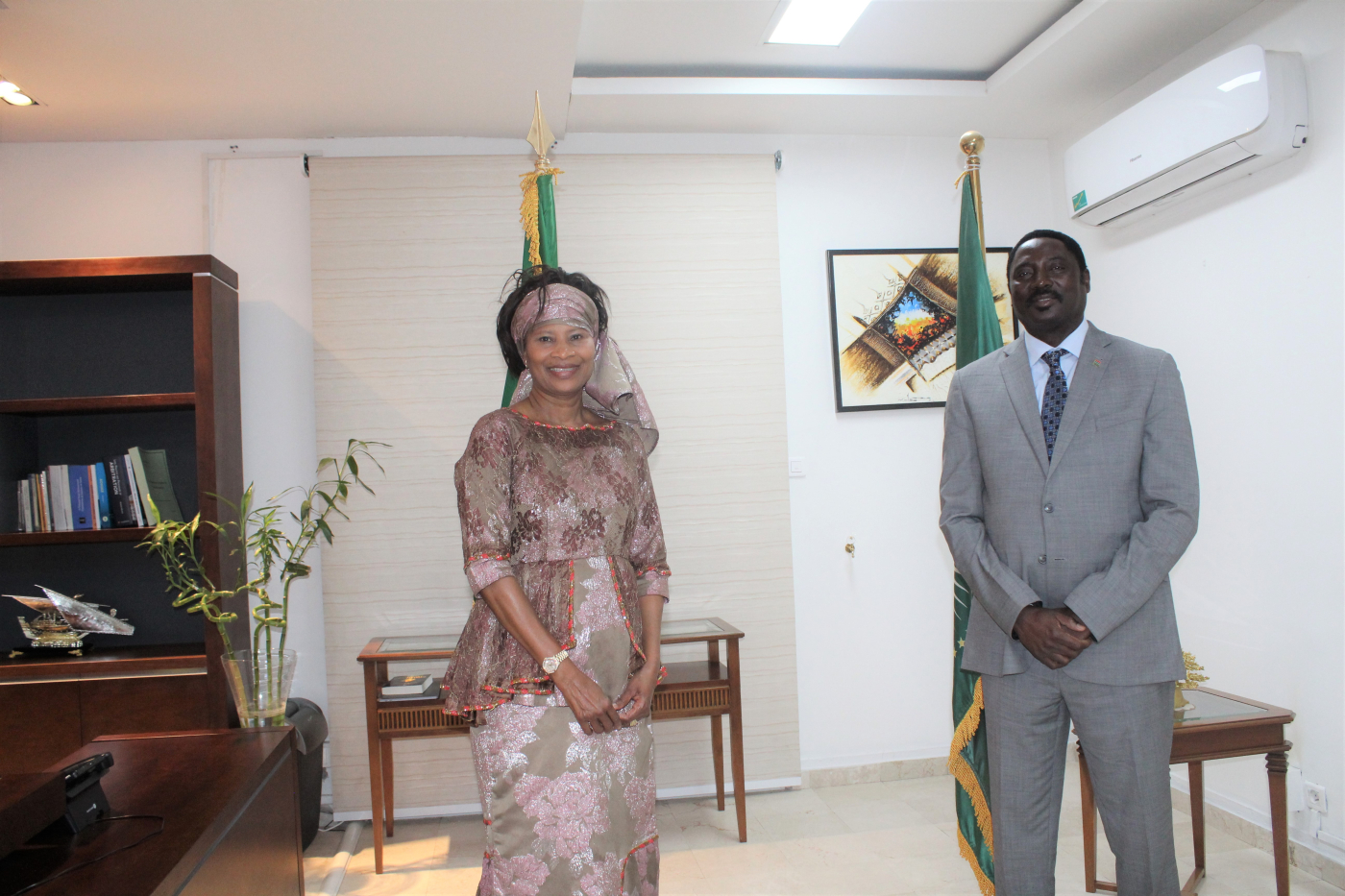 Dr. Tangara meets new Senegalese Foreign Affairs minister