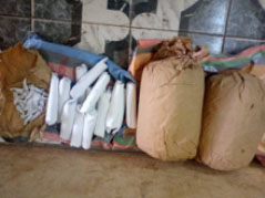 Woman, 38, arrested with suspected cocaine