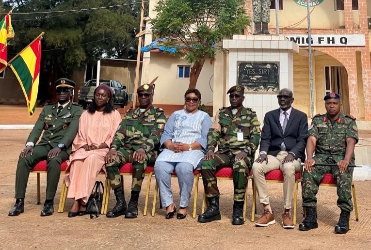 ECOMIG new force commander commits to regional security, peaceful election