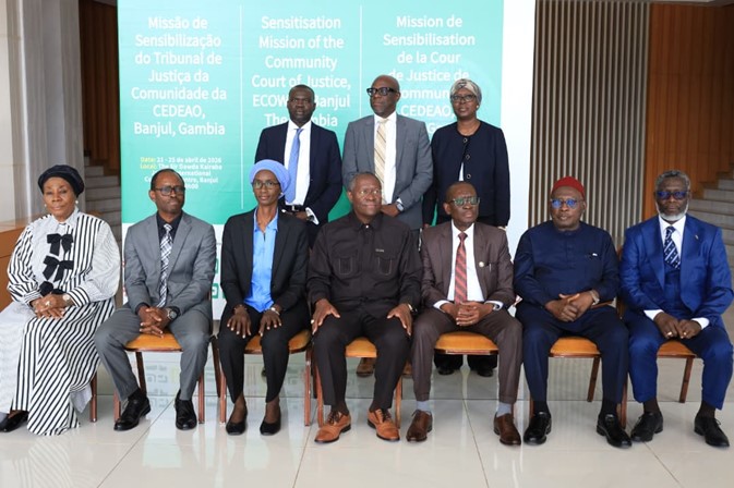 Unified justice, distinct paths: ECOWAS Court strengthens ties with Gambian Judiciary