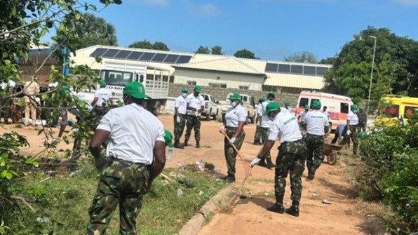 ECOMIG, DLEAG join Kanifing Hospital in sanitation exercise