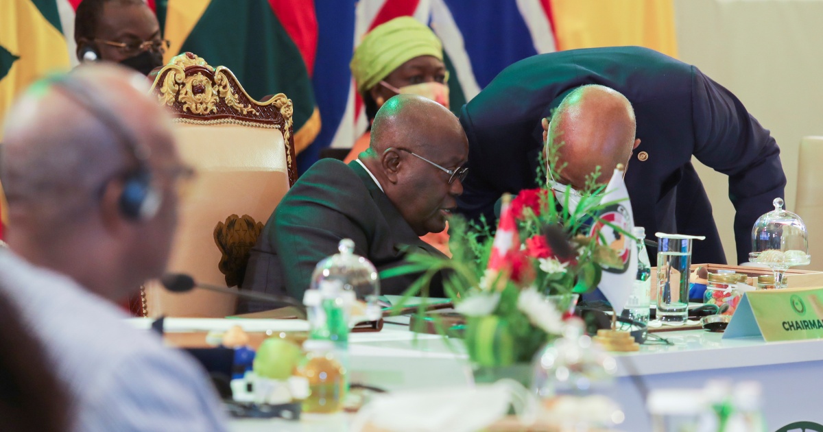 ECOWAS urges int’l community support sanctions against Guinea, Mali