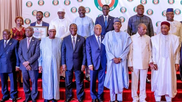ECOWAS heads of state consider reports to intervene in 3 country's political developments