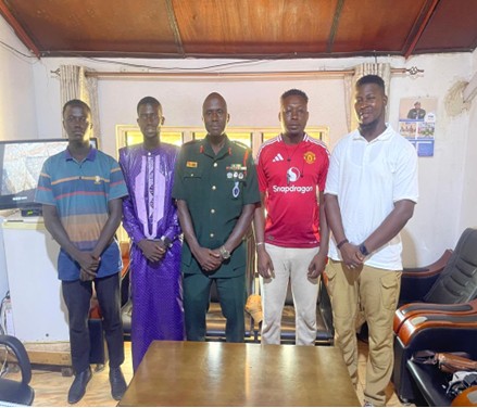 GFF presidential aspirant Colonel Musa Jammeh receives EDUSA