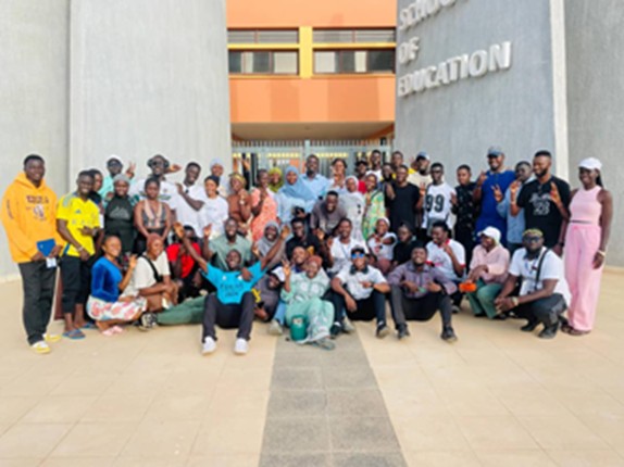 UTG Edu students advance national unity through strong educational system
